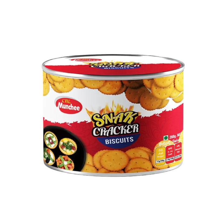 Munchee Snack Cracker 260g